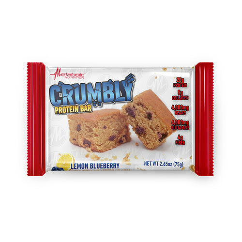 Metabolic Nutrition CRUMBLY PROTEIN BAR - LEMON BLUEBERRY / 12 BARS