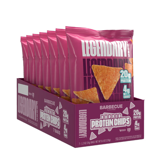Legendary Foods Popped Protein Chips 7ct BBQ