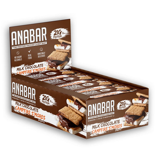 Anabar Protein Bar 12box Campfire S'mores