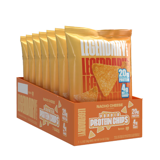 Legendary Foods Popped Protein Chips 7ct Nacho