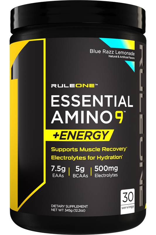 R1 Essential Amino Energy 30 serv Blue Razz Lemonade