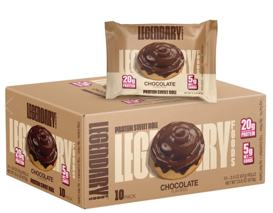 Legendary Protein Sweet Roll 6pack Chocolate