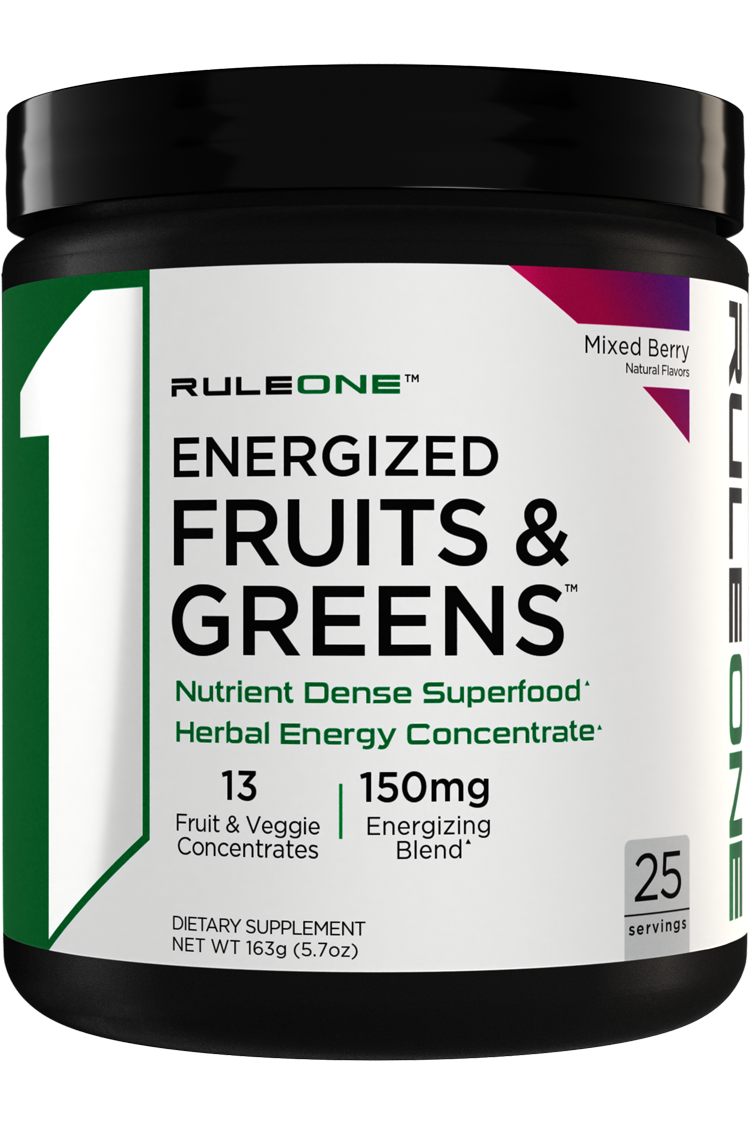 R1 Fruits & Greens + Antioxidants 30 serv Mixed Berry.