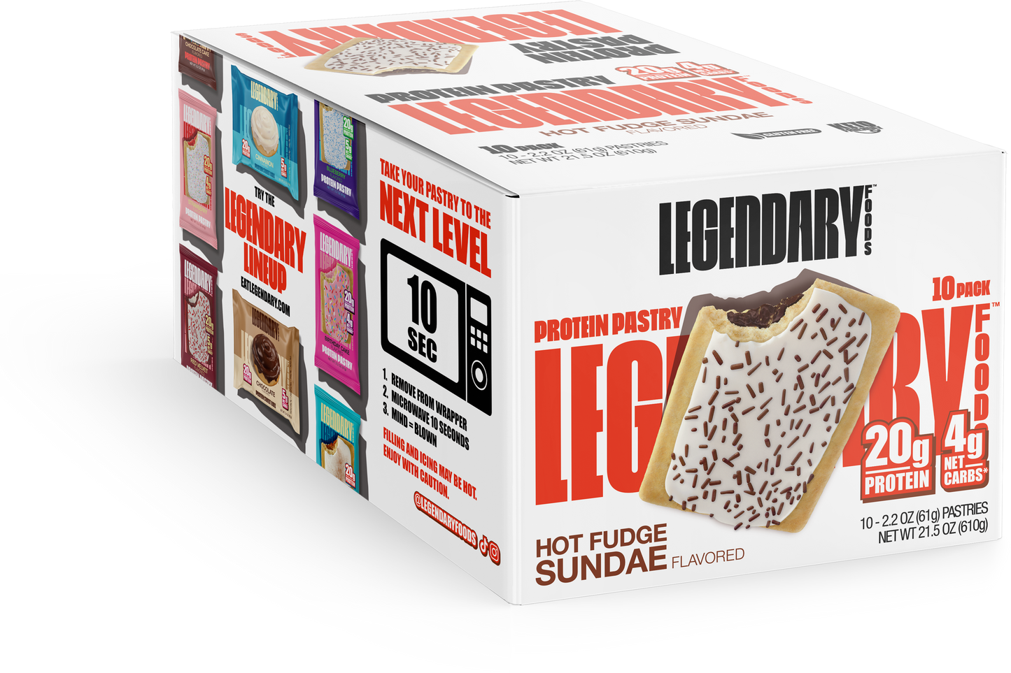 Legendary Tasty Pastry 12pack - Hot Fudge