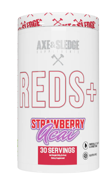 Axe & Sledge Reds+ 30serv Strawberry Acai