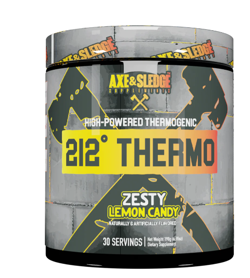 Axe & Sledge 212° Thermo 30serv Zesty Lemon Candy