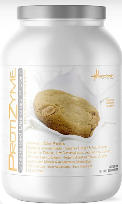 Metabolic Nutrition Protizyme 2lb Peanut Butter Cookie