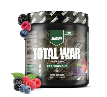 Redcon1 Total War 30serv Sour Wild Berry - Mossy Oak