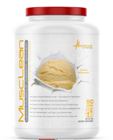 Metabolic Nutrition MuscLean 5lb Vanilla Shake