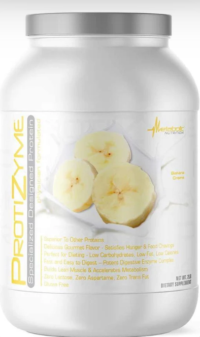 Metabolic Nutrition Protizyme 2lb Banana Creme