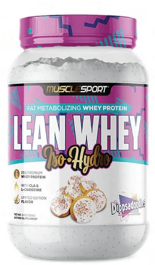 MuscleSport LEAN WHEY ISO HYDRO Revolution 2LB DIPPSADOODLES