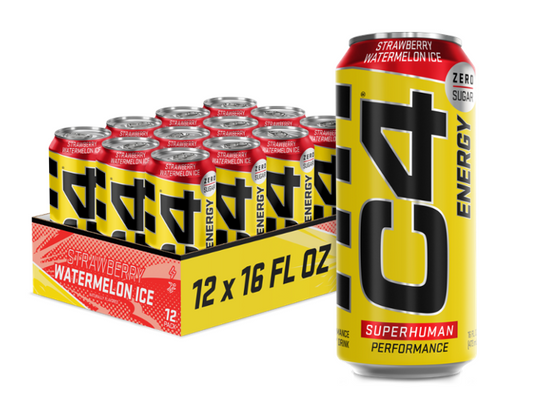 Cellucor C4 Performance Energy RTD 12ct Strawberry Watermelon Ice