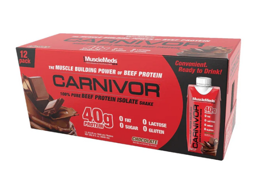 MuscleMeds: Carnivor RTD: Chocolate (12pk)