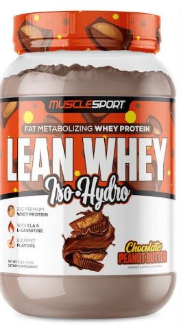 MuscleSport LEAN WHEY ISO HYDRO Revolution 2LB CHOCOLATE PEANUT BUTTER