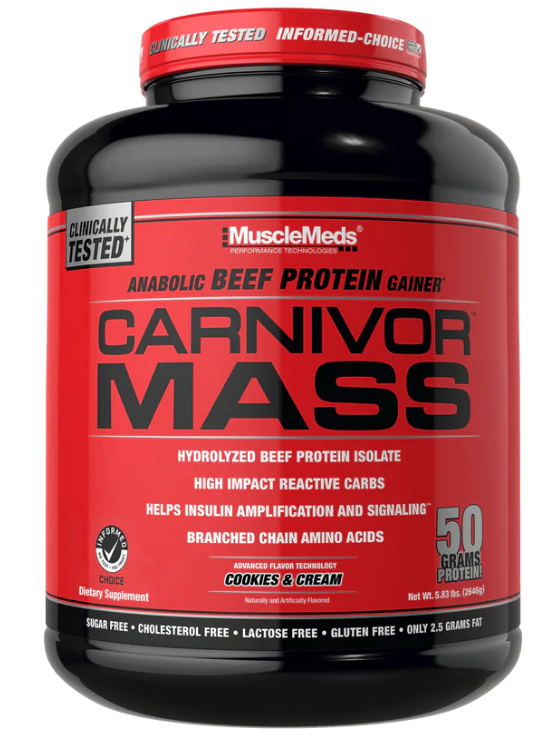 MuscleMeds: Carnivor Mass: 6lb Cookies N Cream