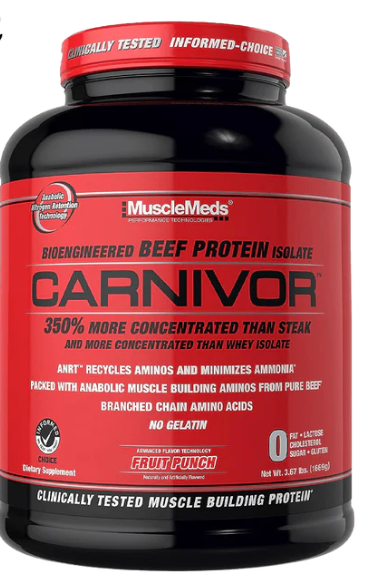 MuscleMeds: Carnivor: 4lb Fruit Punch