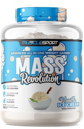 MuscleSport MASS REVOLUTION 6lb VANILLA�