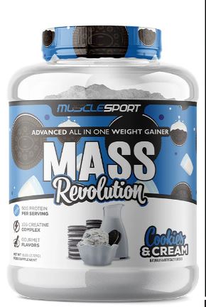 MuscleSport MASS REVOLUTION 6lb COOKIES & CREAM