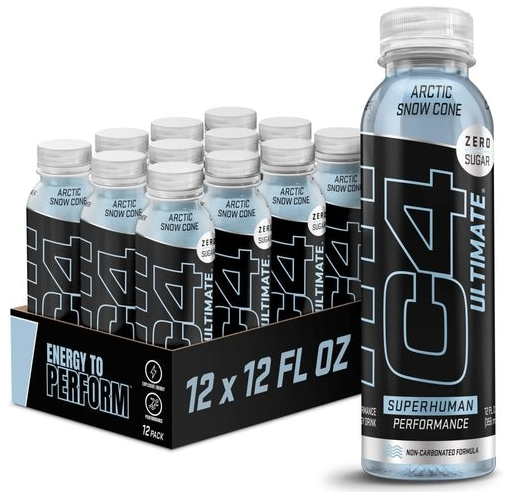 Cellucor C4 Ultimate On The Go 12ct Arctic Snow Cone