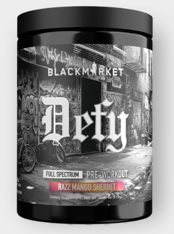 Black Market Defy 40serv Razz Mango Sherbet