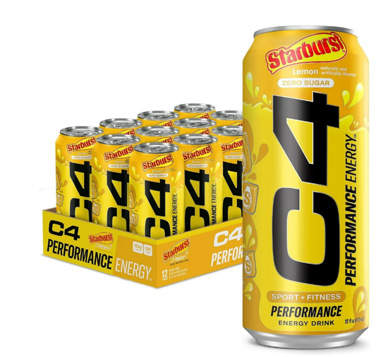 Cellucor C4 Original Carbonated Starburst Lemon 12 Cans