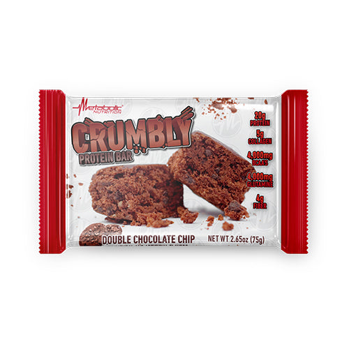 Metabolic Nutrition CRUMBLY PROTEIN BAR - DOUBLE CHOCOLATE CHIP / 12 BARS