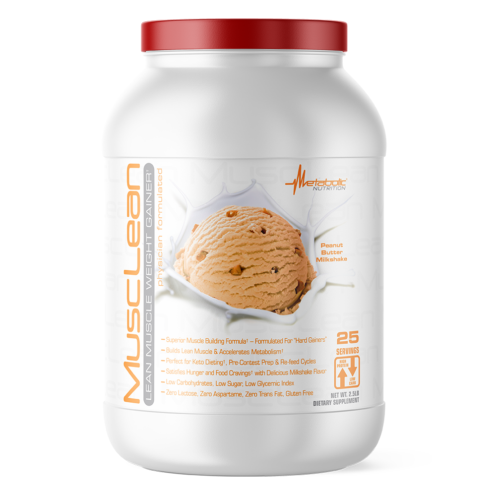 Metabolic Nutrition MUSCLEAN 2.5 LB - PEANUT BUTTER SHAKE