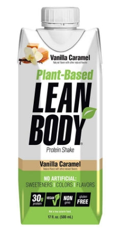 Labrada Lean Body RTD 12ct Plant-Based Vanilla Caramel