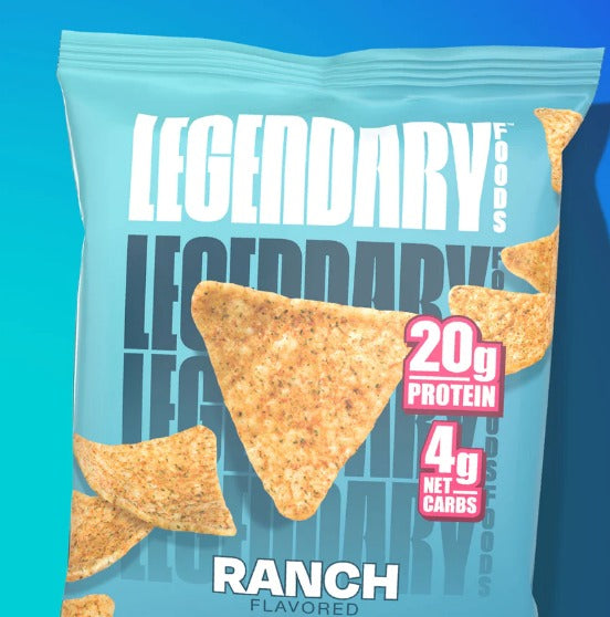 Legendary Foods Popped Protein Chips 7ct Ranch