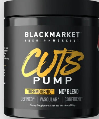 Black Market CUTS Pump 10.41 oz Blue Razz