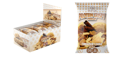 Purus Labs Protein Crispy Treat 12box Cinnamon Cookie Crunch.