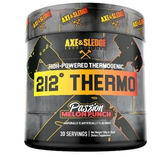 Axe & Sledge 212° Thermo 30serv Passion Melon Punch