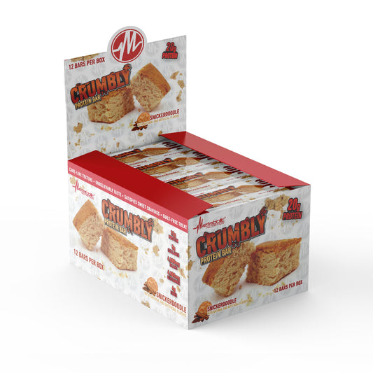 Metabolic Nutrition CRUMBLY PROTEIN BAR - SNICKERDOODLE / 12 BARS