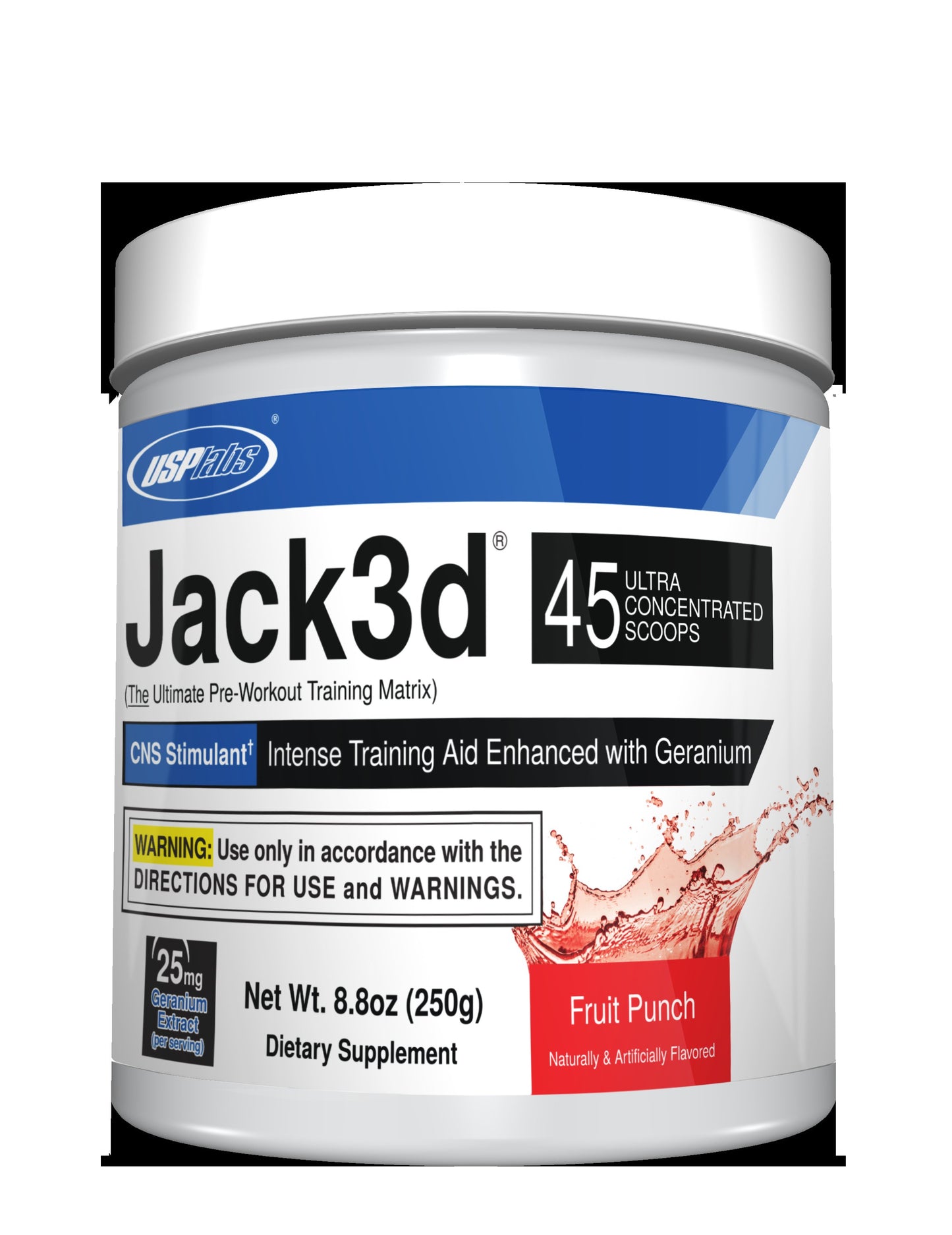 USP Jack3d 250g Fruit Punch