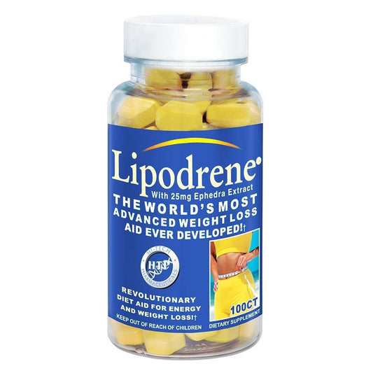 Hitec Lipodrene Hardcore w/Ephedra 90 tablets