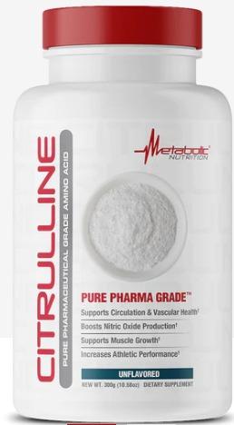 Metabolic Nutrition CITRULLINE MALATE UNFLAVORED - 300 GM