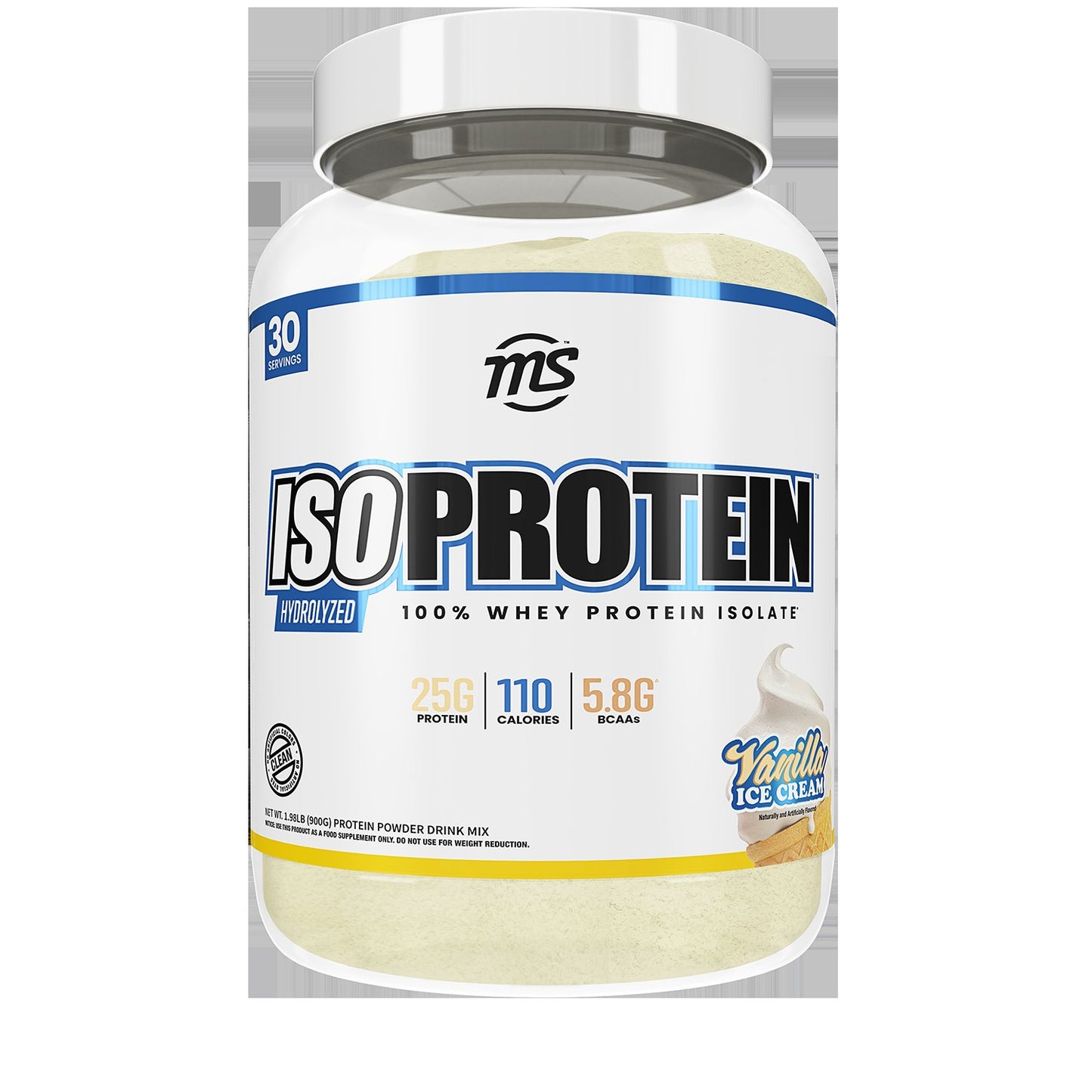 Man Sports ISO Protein 30 Serv Vanilla IceCream