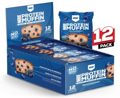 Redcon1 MRE Protein Muffin 12ct Wild Blueberry