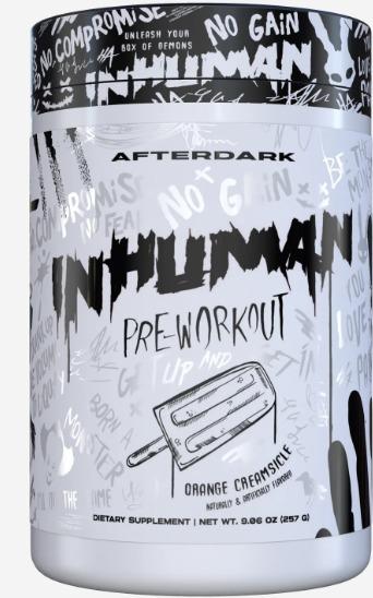 AfterDark InHuman Preworkout Orange Creamsicle 21serv