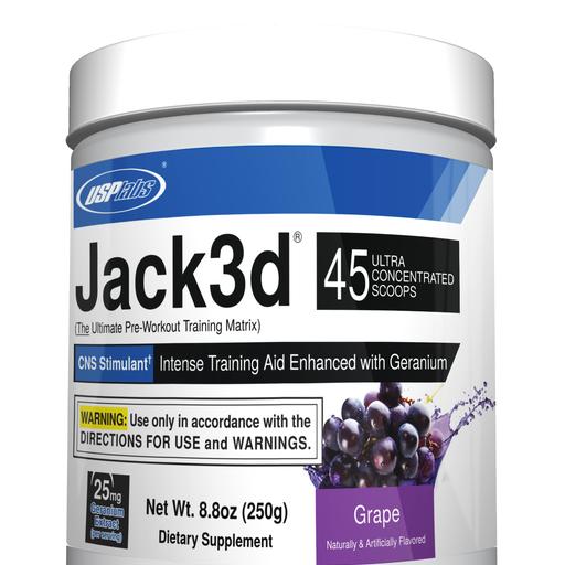 USP Jack3d 250g Grape