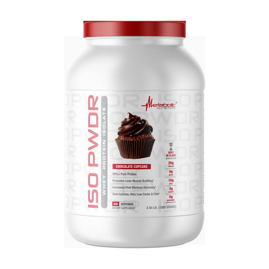 Metabolic Nutrition ISO PWDR 3.04 LB - CHOCOLATE CUPCAKE