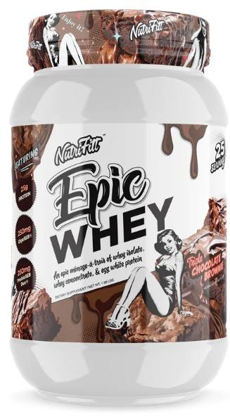NutriFitt Epic Whey 2lb Triple Chocolate Brownie