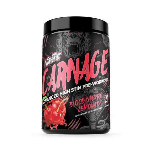 NutriFitt Carnage 21serv - Blood Cherry Lemonade