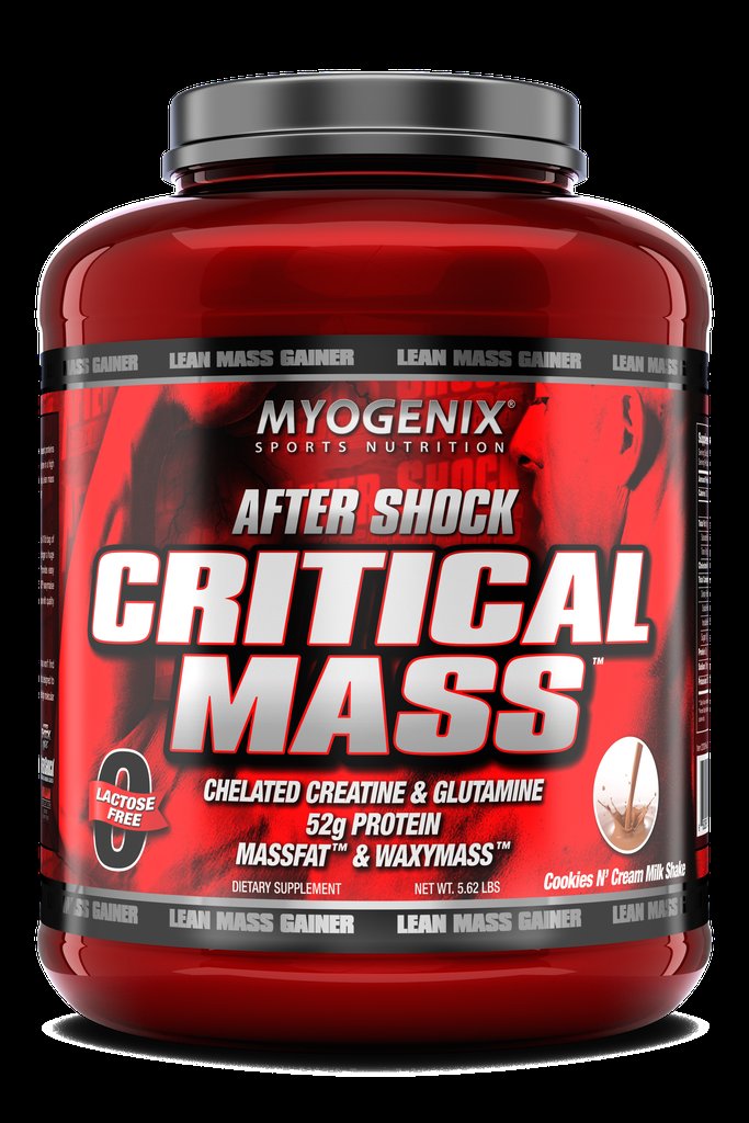 Myogenix Critical Mass Cookies N Cream Milkshake 5.62Lb