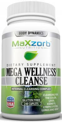 Body Dynamics 240ct Maxzorb Mega Wellness Cleanse