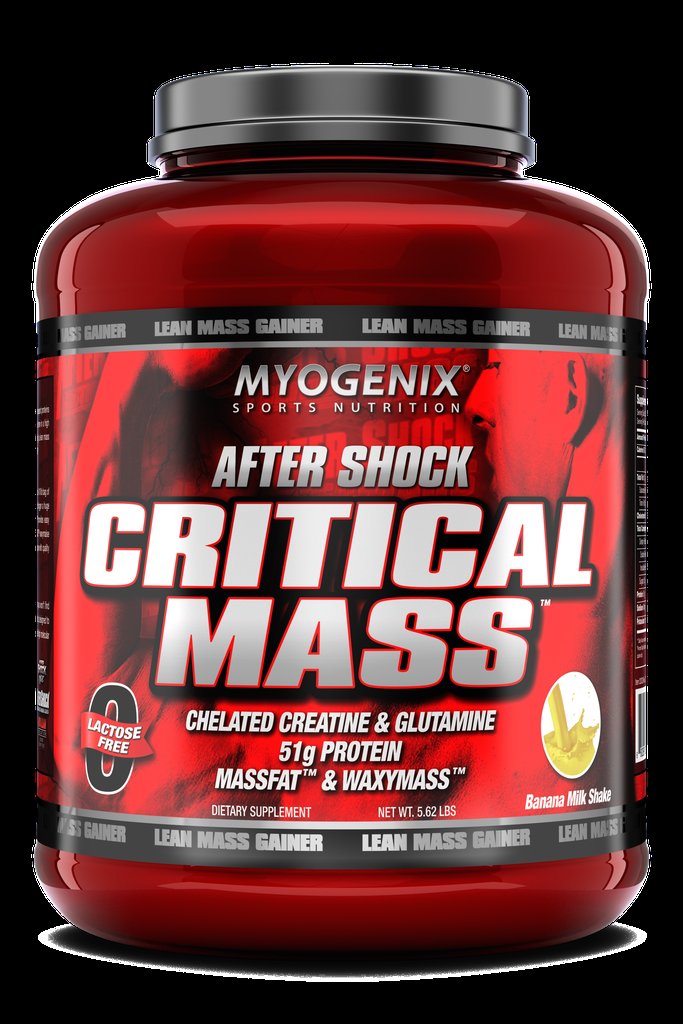 Myogenix Critical Mass Banana Milkshake 5.62 Lbs