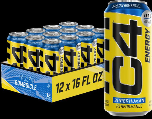 Cellucor C4 Original Carbonated Frozen Bombsicle 12 Cans