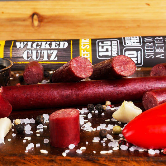 Wicked Cutz Teriyaki Beef Sticks (12 Count)