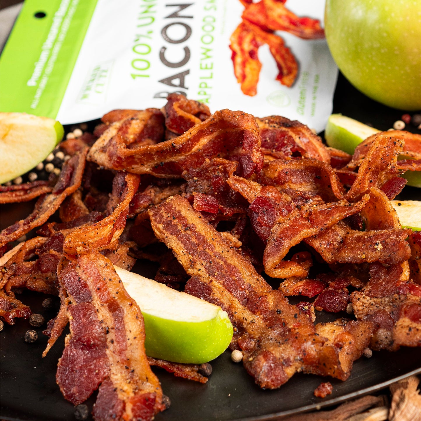 Wicked Cutz Applewood Smoked - Bacon Jerky 2.0oz