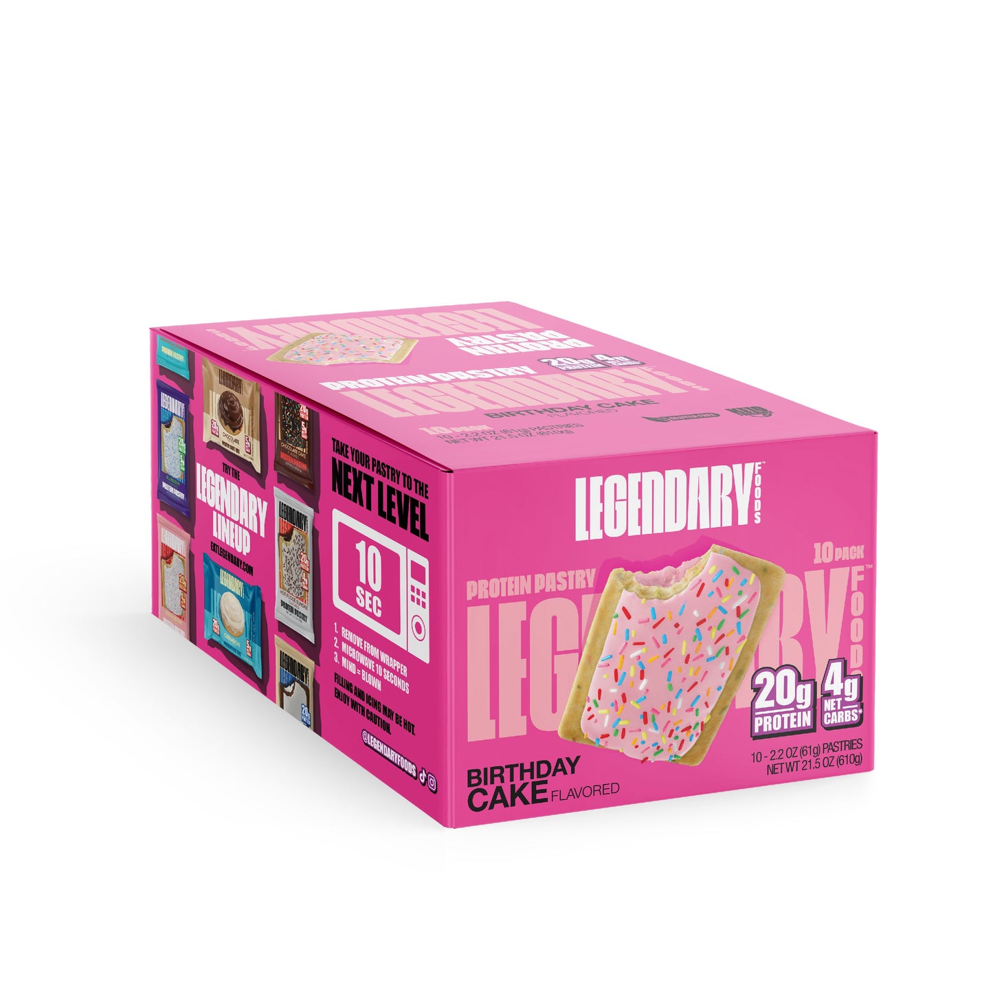 Legendary Tasty Pastry 12pack - Birthday Cake